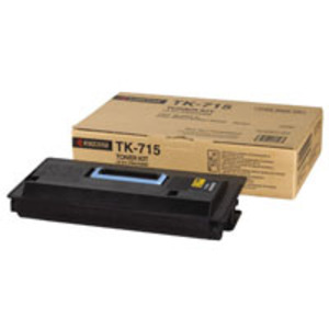 Kyocera Black Kyocera TK-715 Toner Cartridge (TK715) Printer Cartridge