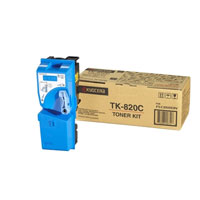 Kyocera TK-820C Toner Cyan TK820C Cartridge (TK-820C)