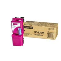 Kyocera TK-820M Toner Magenta TK820M Cartridge (TK-820M)