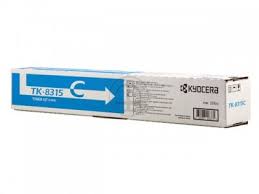 Kyocera Cyan Kyocera TK-8315C Toner Cartridge (TK8315C) Printer Cartridge