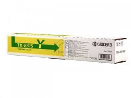 Kyocera Yellow Kyocera TK-8315Y Toner Cartridge (TK8315Y) Printer Cartridge