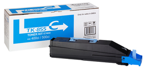 Kyocera TK-855C Toner Cyan TK855C Cartridge (TK-855C)