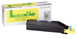 Kyocera Yellow Kyocera TK-855Y Toner Cartridge (TK855Y) Printer Cartridge
