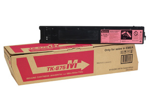 Kyocera Magenta Kyocera TK-875M Toner Cartridge (TK875M) Printer Cartridge