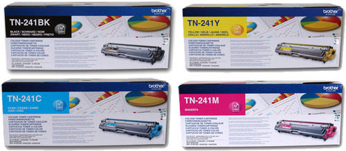 Brother TN241 Toner Cartridges Multipack (TN241 PACK)