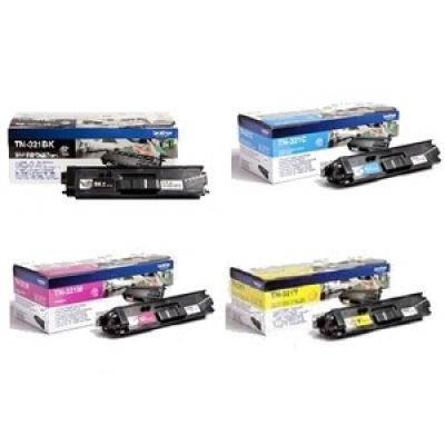 Brother TN321 Toner Cartridges Multipack (TN321 Pack)