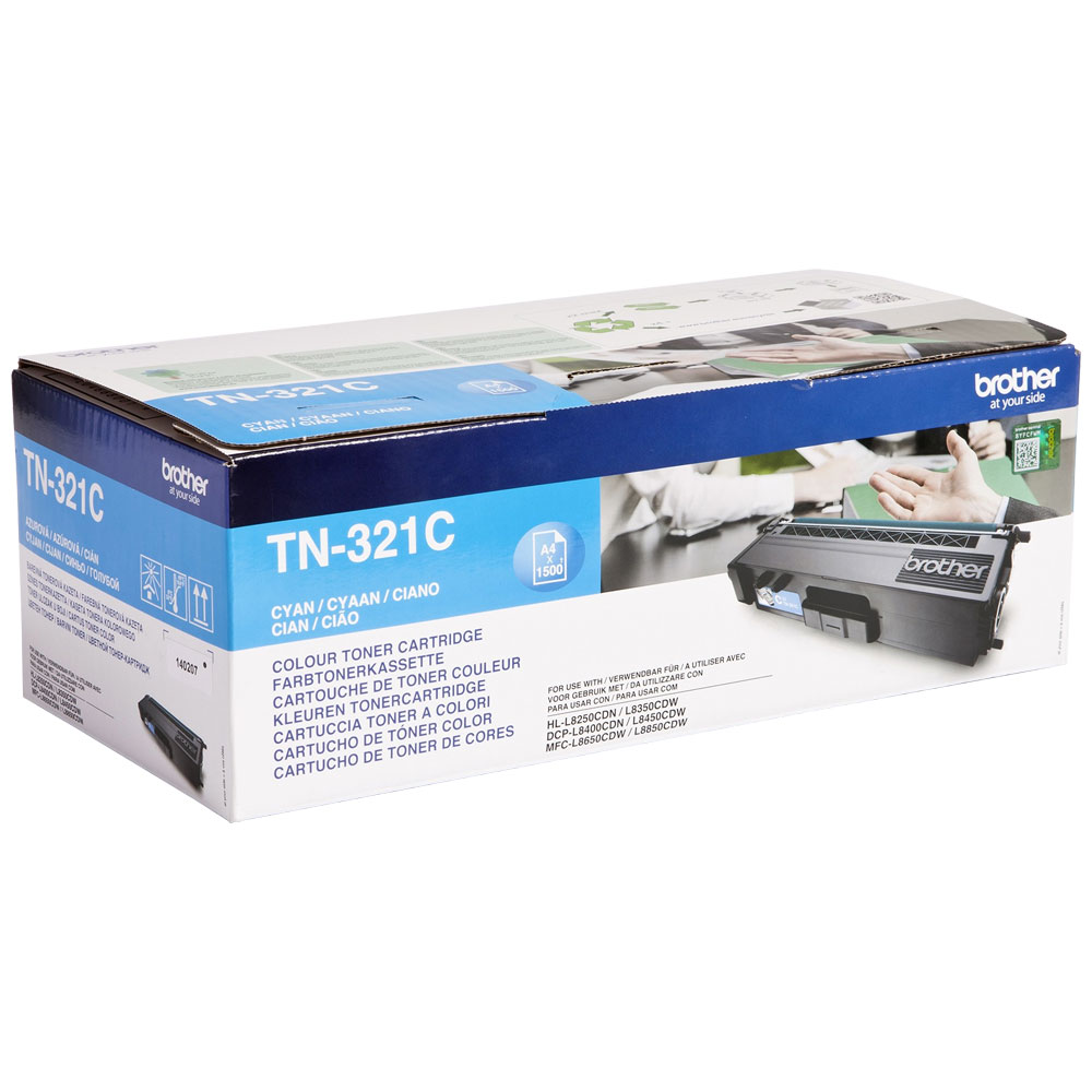 Brother Cyan Brother TN-321C Toner Cartridge (TN321C) Printer Cartridge