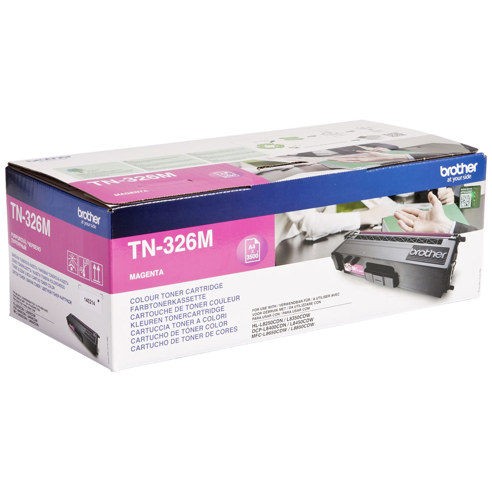 Brother Magenta Brother TN-326M Toner Cartridge (TN326M) Printer Cartridge