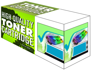 Tru Image Standard Capacity 201A Cyan Toner Cartridge Compatible with HP CF401A (TR-CF401A)