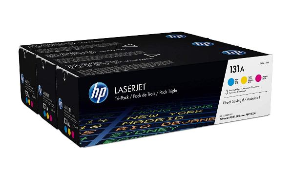 HP 3 Colour 131A Multipack  U0SL1AM Cartridge (131A)