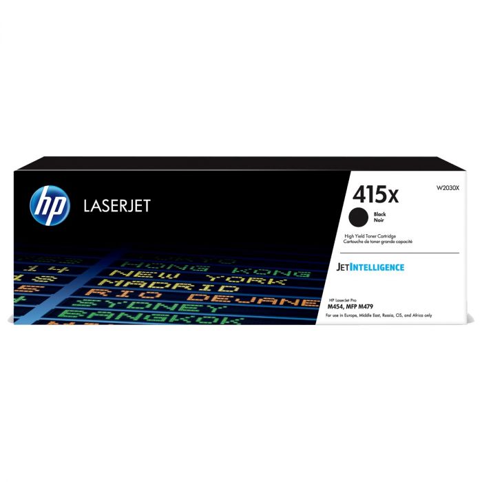 HP W2030X High Capacity Black (415X) Toner Cartridge - W2030X, 7.5K Page Yield (W2030X)