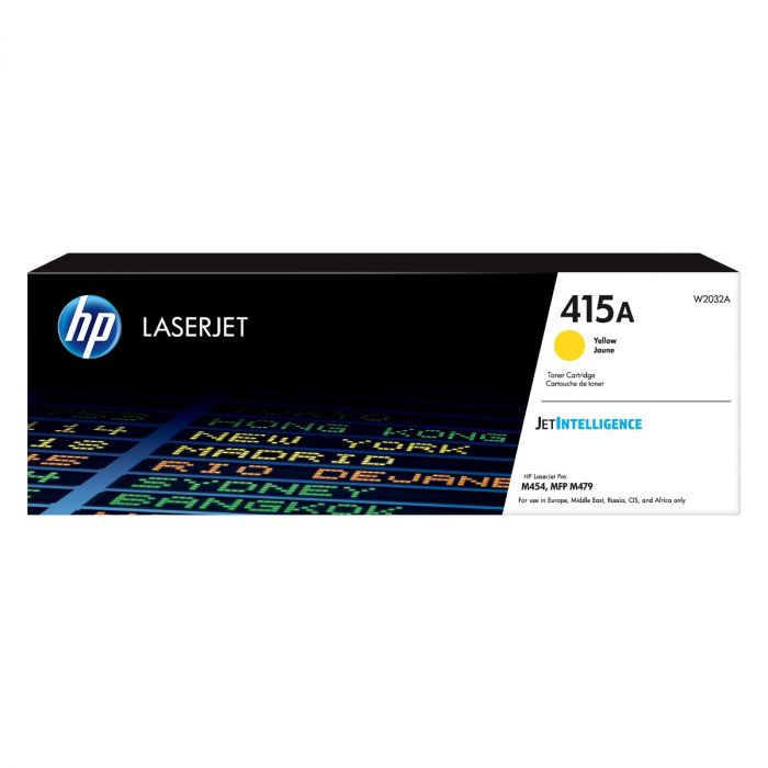 HP W2032A Yellow (415A) Toner Cartridge - W2032A, 2.1K Page Yield (W2032A)