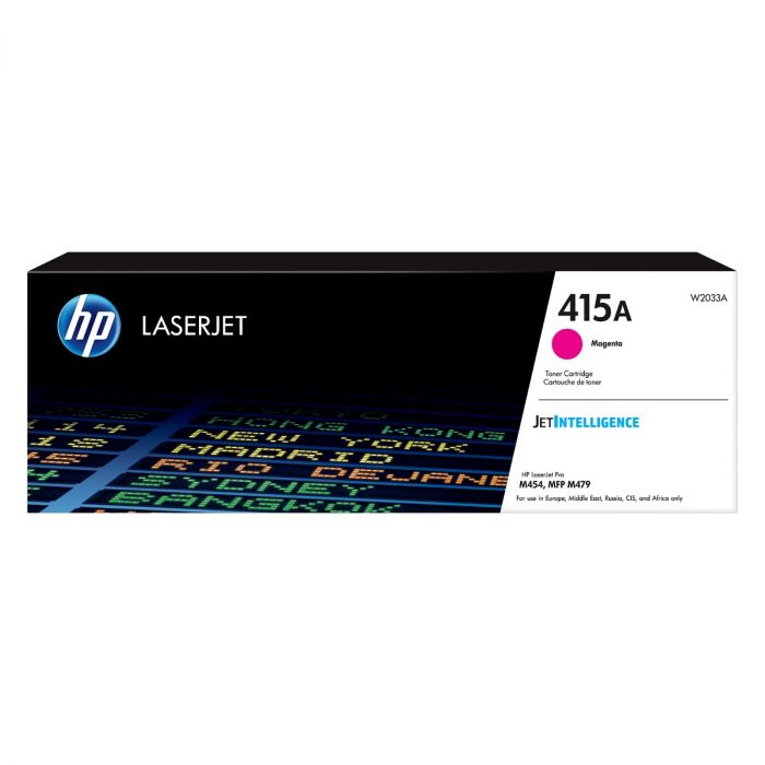 HP W2033A Magenta (415A) Toner Cartridge - W2033A, 2.1K Page Yield (W2033A)