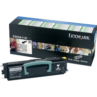 Lexmark X203A11G Black Return Program Toner Cartridge  0X203A11G Cartridge (X203A11G)