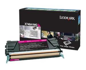 Lexmark X746A1MG Magenta Return Program Toner Cartridge 0X746A1MG Cartridge (X746A1MG)