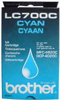 Brother LC-700C Cyan Ink Cartridge (LC700C)