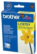 Brother LC-970Y Yellow Ink Cartridge (LC970Y)
