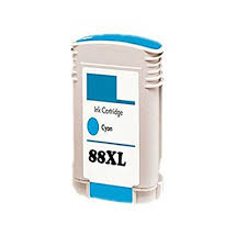 HP 88XL High Capacity Vivera Cyan Ink Cartridge - Blister Packaging (C9391BL)