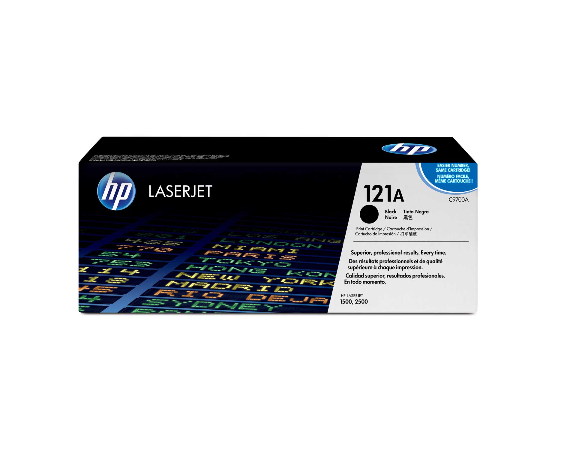 HP C9700A Black (121A) Toner Cartridge (C9700A)