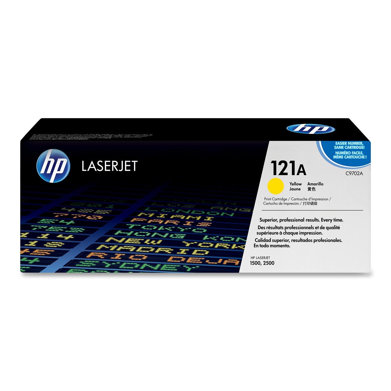 HP C9702A Yellow (121A) Toner Cartridge (C9702A)