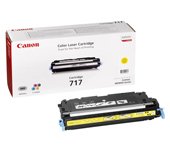 Canon 717Y Yellow Toner Cartridge - 2575B002AA (717Y)