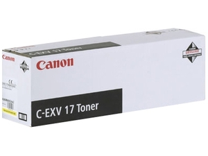 Canon CEXV17 Yellow Copier Toner Cartridge (C-EXV17) - 0259B002AA (C-EXV17Y)
