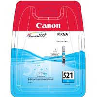 Canon CLI-521 Cyan Ink Cartridge (521C) - CLI-521 C - 2934B001 (CLI-521C)