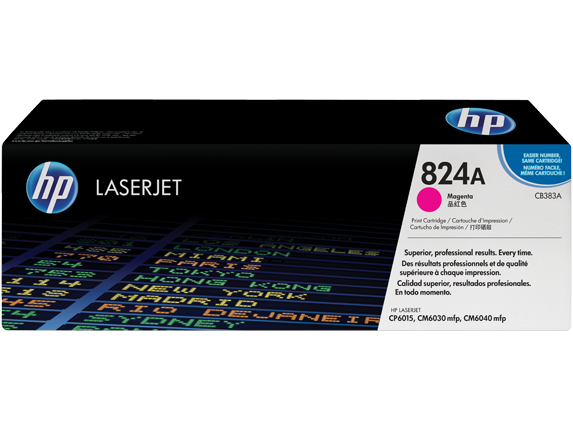 HP CB 383A Magenta (824A) Toner Cartridge - CB383A