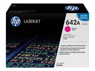 HP CB403A Magenta (642A) Toner Cartridge - CB403A