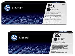 HP CE285AD Twin Pack Black (85A) Toner Cartridges - CE 285AD