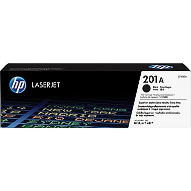 HP 201A Black Toner Cartridge, 1.5K Page Yield (CF400A)