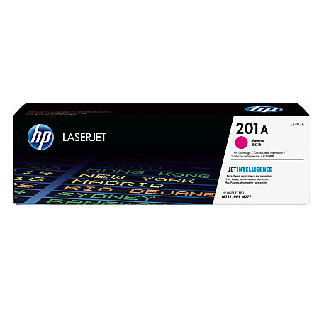 HP 201A Magenta Toner Cartridge, 1.4K Page Yield (CF403A)