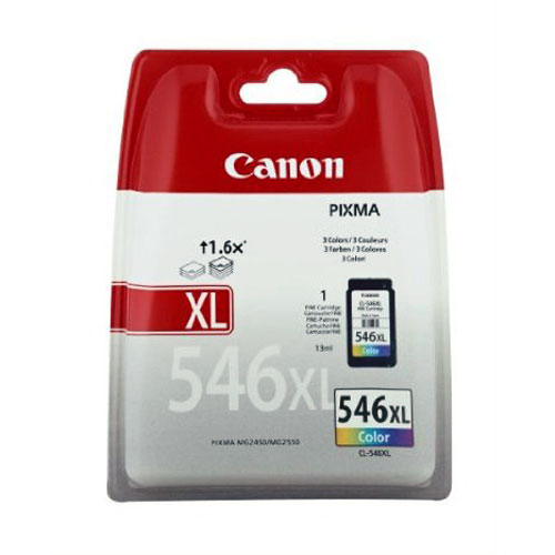 Canon CL-546XL High Capacity Colour Ink Cartridge (CL-546XL)