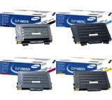 Samsung CLP-500D Toner Cartridges Multipack - CMYK 4 Cartridges Pack (CLP-500D Multipack)