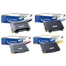 Samsung CLP-510D Toner Cartridges Multipack - CMYK 4 Cartridges Pack (CLP-510D Multipack)