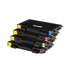 Compatible Toner Cartridges Pack for Samsung CLP-500D5C/7K/5M/5Y (Compatible CLP-500D5)