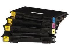 Compatible Toner Cartridges Pack for Samsung CLP-510D5C/7K/5M/5Y (Compatible CLP-510D5)