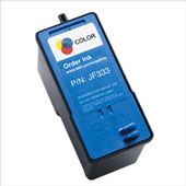 Dell JF333 Color Ink Cartridge (PN 18C1160)