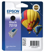 Epson T019 Black Ink Cartridge (T019401)