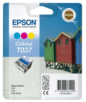 Epson T037 Color Ink Cartridge (T037040)