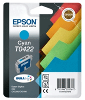 Epson DuraBrite T0422 Cyan Ink Cartridge (T042240)