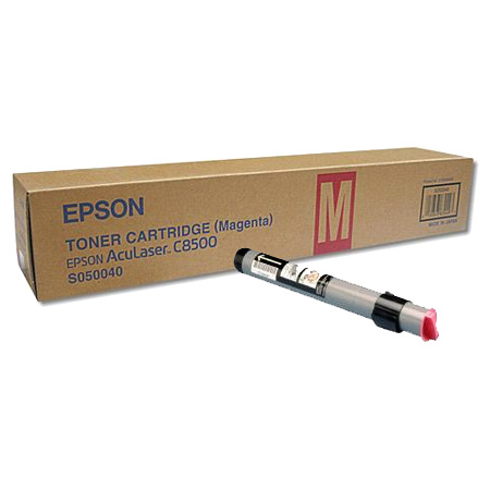 Epson C13S050040 Magenta Toner Cartridge, 6K (S050040)
