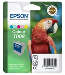 Epson T008 Color Ink Cartridge C13T008401
