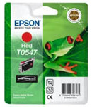 Epson T0547 UltraChrome Hi-Gloss Red Ink Cartridge