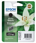 Epson T0591 UltraChrome K3 Photo Black Ink Cartridge (T059140)