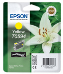 Epson T0594 UltraChrome K3 Yellow Ink Cartridge (T059440)