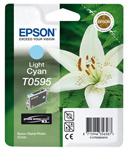 Epson T0595 UltraChrome K3 Light Cyan Ink Cartridge (T059540)