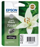 Epson T0597 UltraChrome K3 Light Black Ink Cartridge (T059740)