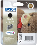 Epson T0611 DuraBrite Ultra Black Ink Cartridge (T061140)