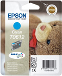 Epson T0612 DuraBrite Ultra Cyan Ink Cartridge (T061240)